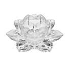 Porta Vela Flor Transparente 5,5x12cm - Lavine