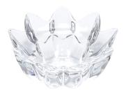 Porta Vela Transparente Bon Gourmet Glass Line - Flor de Lotus