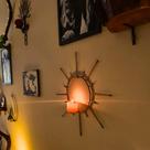 Porta-Velas Sol Sagrado Decoração, Feng Shui e Energia