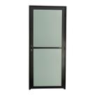 Porta Vidrão Super 25 Vidro Boreal 210cm X 90cm Brimak Abertura Esquerda