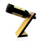 Porta Vinho Amadeirado MDF 15mm Suporte Decorativo Moderno