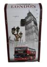 Porta vinho caixa para duas garrafas London - Mimo