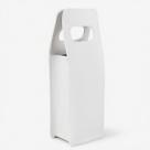 Porta Vinho Elegante 1 Garrafa Bolsa material sintético Alça Transporte Presente Amantes de Vinho