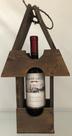 Porta Vinho Em Madeira Betumada, para garrafa de 750ml Porta Vinho Em Madeira Betumada, para garrafa de 750ml