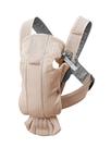 Portador de Bebê BabyBjörn Mini 3D Mesh - Rosa Perolado