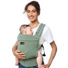 Portador de bebê Momcozy, algodão natural, linho, 3 estágios, 3,2-20 kg