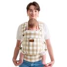 Portador de bebê Momcozy de algodão natural de linho 3 estágios 3,5-20 kg