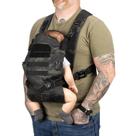 Portador de Bebê Tático TBG Compact - Preto Camuflado