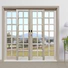 Portal Correr 4 Folhas Reto 210x200 com Ferragem Somad