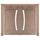 Portal Pivotante 01 Almofada Arco p/Vidro Mod. 555 em Madeira Maciça Cedro Arana Casmavi