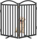 Portão autônomo para cães Malier Metal, 2 painéis, 102x91 cm