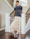 Portão de Bebê BABELIO - Acrílico Transparente (29-40cm) com Fechamento Automático
