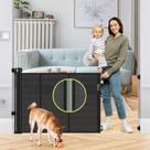 Portão de Bebê Retrátil HEELALBABY Reforçado - 55cm de Largura Portão de Bebê Retrátil HEELALBABY Reforçado - 55cm de Largura