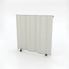 Portão de Proteção Sanfonado de PVC 82cm x 73cm Pet Dogdoor BCF