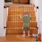 Portão de Segurança BABELIO 34 Extra Alto (26-43cm) - Para Bebês e Animais de Estimação