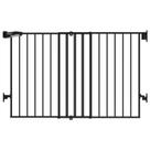 Portão de Segurança para Bebê BABELIO - 31,5 a 55 cm - Extra Largo - Preto