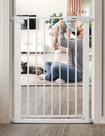 Portão de Segurança para Bebê BABELIO - 36 Polegadas de Altura, Design Fino e Fechamento Automático
