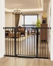 Portão de Segurança para Bebê Cumbor - Extra Alto (75-138cm) - Preto