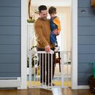 Portão de Segurança para Bebê - Instalação Fácil (29-38cm) - Sistema SecureTech