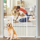 Portão de Segurança para Bebê Keny (29-47,3 cm) - Extra Largo para Escadas, com Fechamento Automático