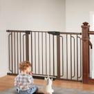Portão de Segurança para Bebês Cumbor (75-145cm) - Para Escadas com Instalação por Pressão