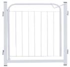 Portao de Segurança Pet com Extensor 10cm Branco