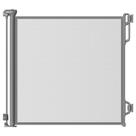 Portão de Segurança Retrátil para Bebês SPACEANY 85 x 33,5 cm Cinza