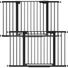 Portão para Bebê Cumbor 2 Unidades Extra Largura com Fechamento Automático 131 cm Portão para Bebê Cumbor 2 Unidades Extra Largura com Fechamento Automático 131 cm