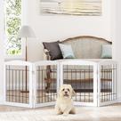 Portão para Cachorro PAWLAND Dobrável - 80cm x 60cm - Madeira Portão para Cachorro PAWLAND Dobrável - 80cm x 60cm - Madeira