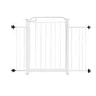 Portão Pet Cães Cachorro Grade Segurança Bebês 78 A 112cm Portão Pet Cães Cachorro Grade Segurança Bebês 78 A 112cm