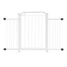 Portão Pet Cães Cachorro Grade Segurança Bebês 78 A 122cm Portão Pet Cães Cachorro Grade Segurança Bebês 78 A 122cm