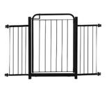 Portão Pet Cães Cachorro Grade Segurança Bebês 78 A 122cm Portão Pet Cães Cachorro Grade Segurança Bebês 78 A 122cm