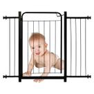 Portão Pet Grade Proteção Bebes Cachorro Para Portas Paredes Escadas Com Extensores 1 de 10cm e 1 de 20cm Itagold