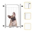 Portão Pet Proteção Criança Bebê Cachorro Cão Small Branco