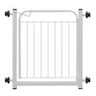 Portão Portãozinho 69cm Pet Portátil Dobrável Branco