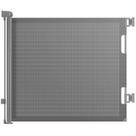 Portão temporário HAMOPY retrátil 33"x140cm Auto-Lock Grey