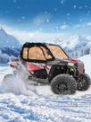 Portas Superiores Flexíveis ZIDIYORUO para Polaris RZR XP 1000 2014-23 Portas Superiores Flexíveis ZIDIYORUO para Polaris RZR XP 1000 2014-23