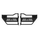 Portas Traseiras Tubulares Meio ARIES 2500200 em Alumínio Preto para Jeep Portas Traseiras Tubulares Meio ARIES 2500200 em Alumínio Preto para Jeep