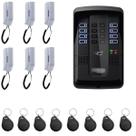 Porteiro Interfone Coletivo Eletronico 06 Pontos Predial Residencial Intelbras Com 12 Tags