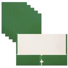 Portfólio Folders Better Office Products, pacote com 50 unidades verdes
