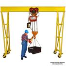 Portico Movel 1 Ton Roda de Ferro PCM1
