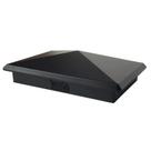 Post Cap Decorex Hardware Aluminium Pyramid 3,5 x 5,5 preta Post Cap Decorex Hardware Aluminium Pyramid 3,5 x 5,5 preta