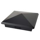 Post Cap Decorex Hardware Aluminium Pyramid 4.5x4.5 Black