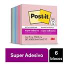 Post-it 76x76 Coleção Viajar (6 Blocos 90 Folhas Cada) - 3m