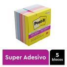 POST-IT Alegria 76MM X 76MM 5 Blocos