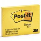 Post-It AM 100 Folhas 76x102mm HT657 - HB004088132 - 3M Post-It AM 100 Folhas 76x102mm HT657 - HB004088132 - 3M