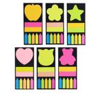 Post-it Decorativo Colorido com Formatos Divertidos