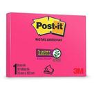 Post- It Rosa Neon 102X76Mm Bl 90Fls - 3M - 3M Do Brasil Ltda Post- It Rosa Neon 102X76Mm Bl 90Fls - 3M - 3M Do Brasil Ltda