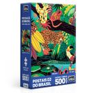 Postais do Brasil Natureza Quebra Cabeça 500 peças nano