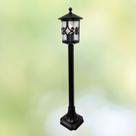 Poste Balizador Colonial Vidro Pontilhado 74cm 1E27
